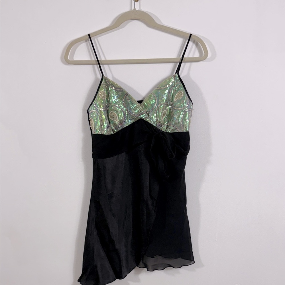 Y2k vibes poet tank blouse cami size medium